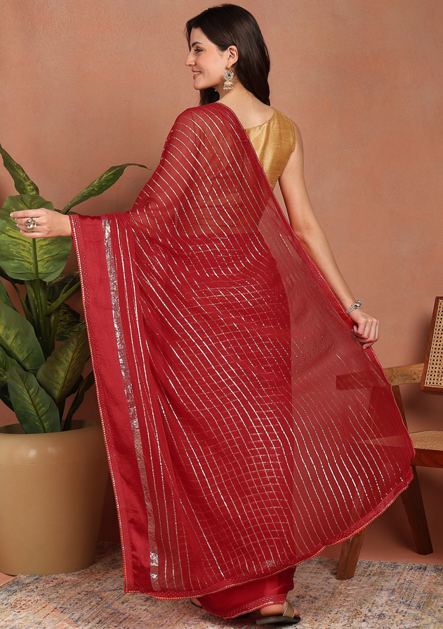 Premium Viscose Georgette Saree For Women – Party & Festive Wear