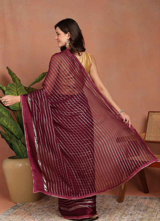 Premium Viscose Georgette Saree For Women – Party & Festive Wear